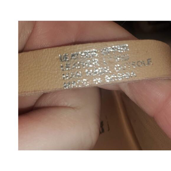 Miz Mooz Size 8.5 EU 38 Kind Pearl Blush Pink Leather Cross-Strap Sandals - Picture 9 of 9